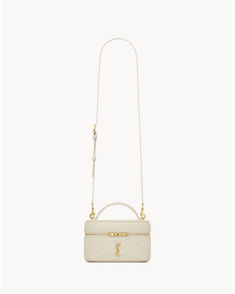 ysl vanity case bag|GABY vanity bag in lambskin .